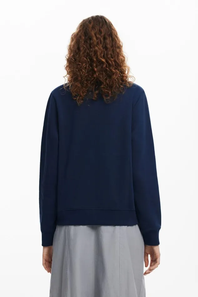 Women Jumpers Desigual Butterfly Sweatshirt