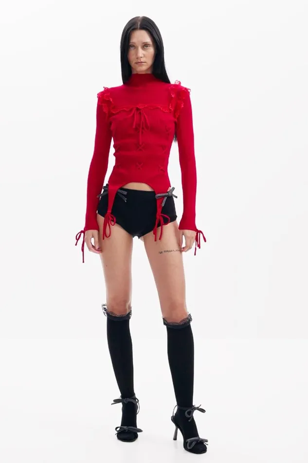 Women Jumpers Desigual Queen Sweater Mara Escot