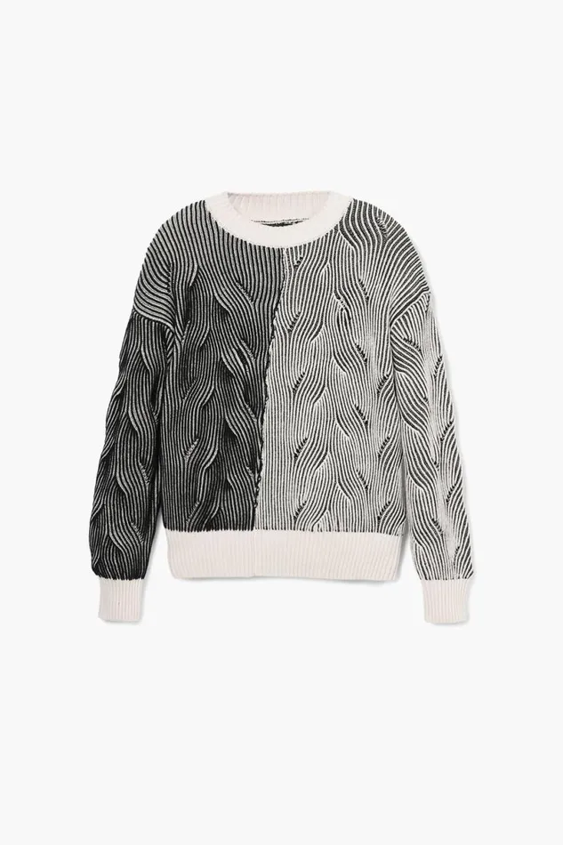 Women Jumpers Desigual Ribbed Sweater