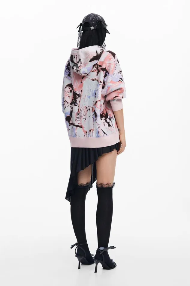 Women Jumpers Desigual Victorian Sweatshirt Mara Escot