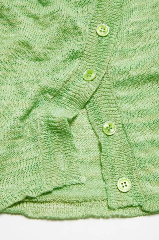Women Knit Mini Skirt Bright Green Acne Studios Skirts