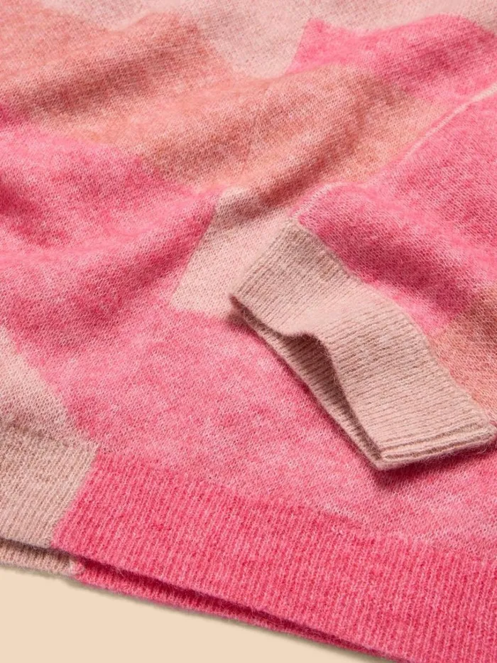 Women KNITWEAR White Stuff COLOURBLOCK DOLLY JUMPER Pink Multi Women KNITWEAR White Stuff COLOURBLOCK DOLLY JUMPER Pink Multi