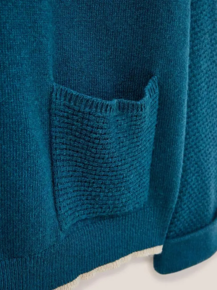 Women KNITWEAR White Stuff TYNE CREW NECK JUMPER Dk Teal Women KNITWEAR White Stuff TYNE CREW NECK JUMPER Dk Teal