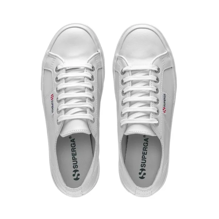 Women Lady Shoes Woman 2740 PLATFORM NAPPA Wedge OPTICAL WHITE Superga Platform
