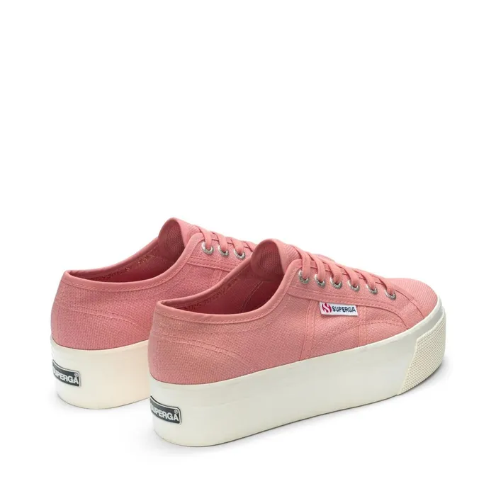 Women Lady Shoes Woman 2790 PLATFORM Wedge PINK DUSTYF AVORIO Superga Platform