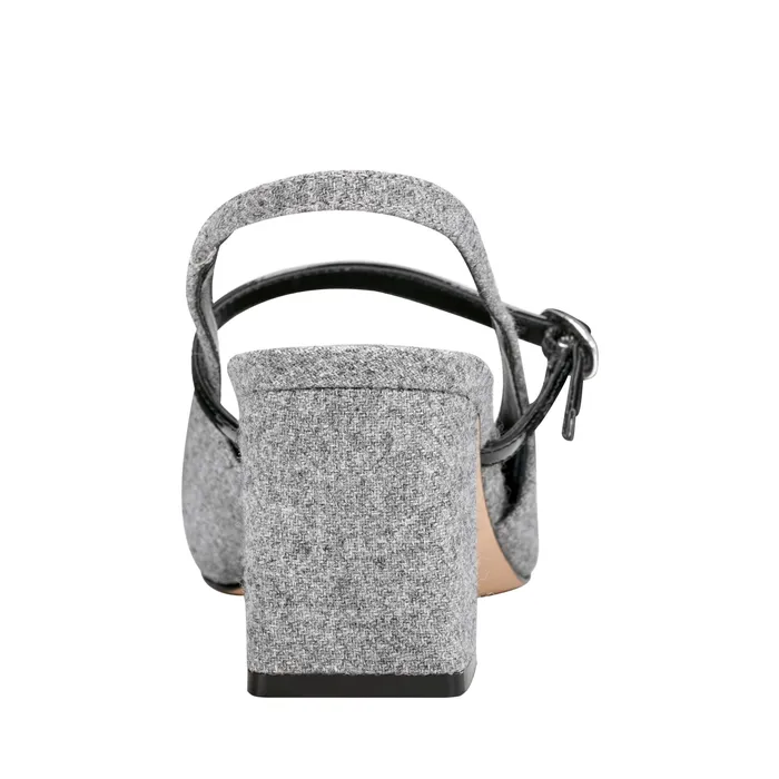 Women Lanai Slingback Pump Light Grey Flannel Heels and Pumps Marc Fisher