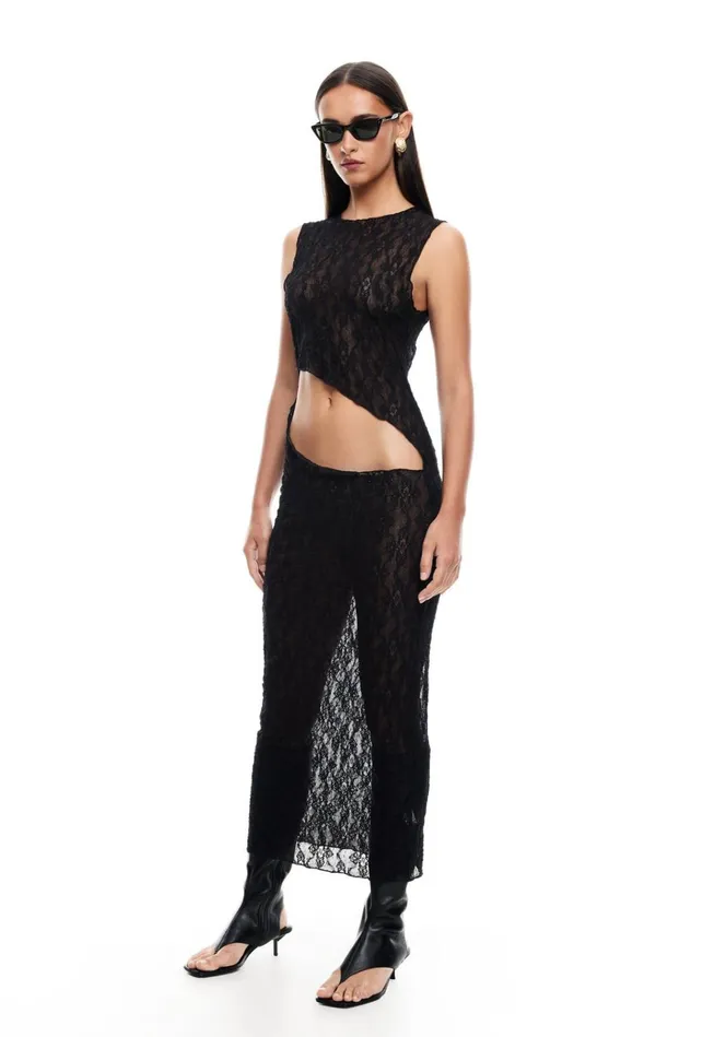 Women Lioness Fashion Dresses SPELLBINDER MAXI DRESS Onyx Women Lioness Fashion Dresses SPELLBINDER MAXI DRESS Onyx
