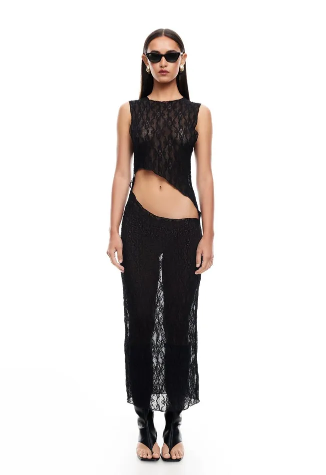 Women Lioness Fashion Dresses SPELLBINDER MAXI DRESS Onyx Women Lioness Fashion Dresses SPELLBINDER MAXI DRESS Onyx