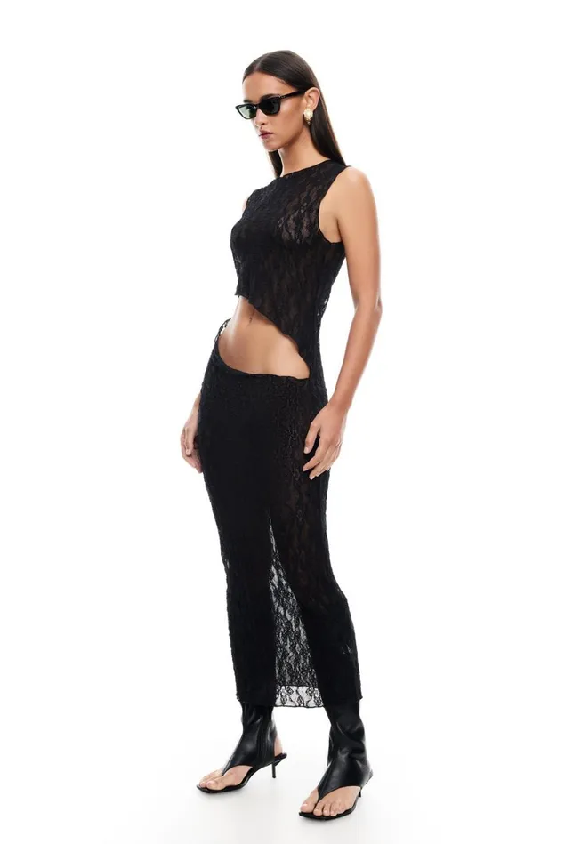 Women Lioness Fashion Dresses SPELLBINDER MAXI DRESS Onyx Women Lioness Fashion Dresses SPELLBINDER MAXI DRESS Onyx