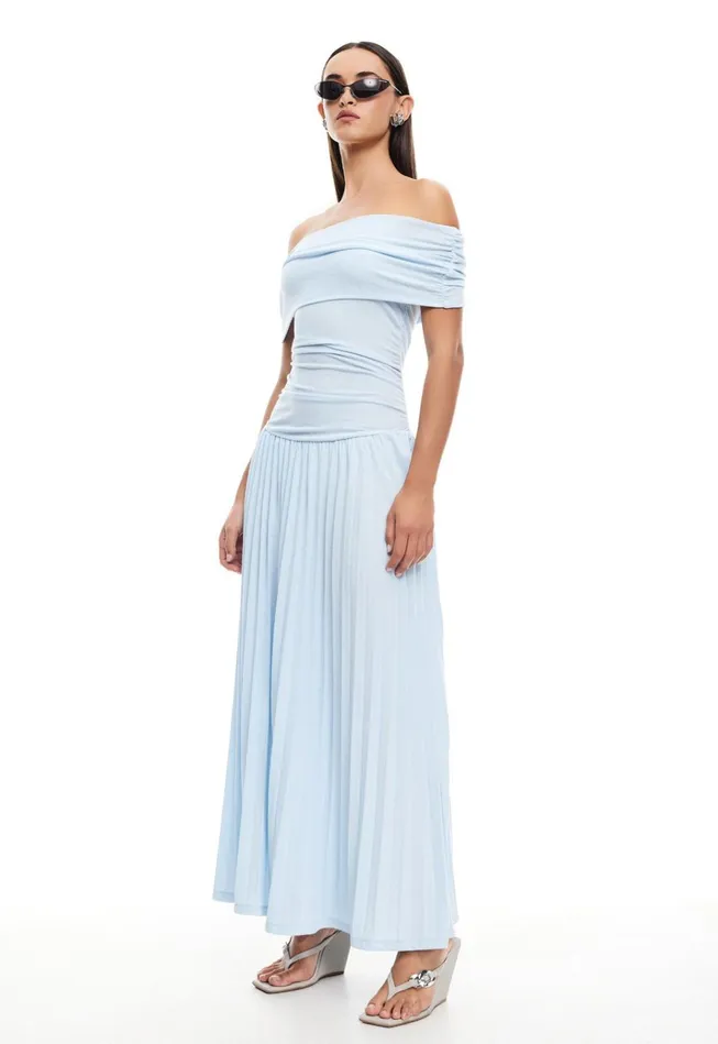 Women Lioness Fashion Field Of Dreams FIELD OF DREAMS MAXI Soft Blue Women Lioness Fashion Field Of Dreams FIELD OF DREAMS MAXI Soft Blue