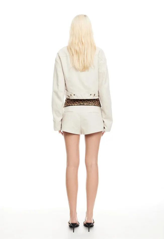 Women Lioness Fashion Outerwear CRUE JACKET Beige Women Lioness Fashion Outerwear CRUE JACKET Beige
