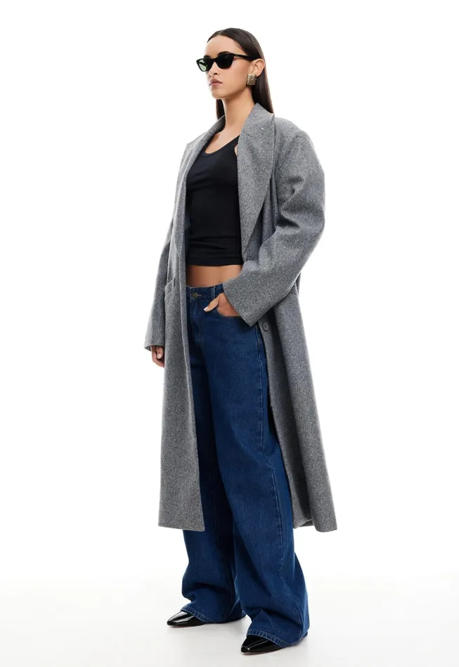 Women Lioness Fashion Outerwear OLSEN COAT Slate