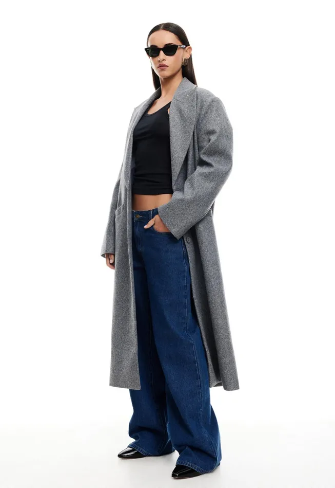 Women Lioness Fashion Outerwear OLSEN COAT Slate