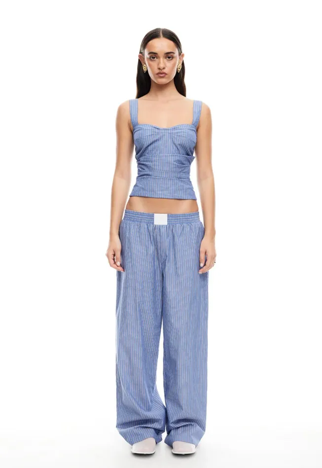 Women Lioness Fashion Sets and Coords COBAIN CORSET Navy Stripe