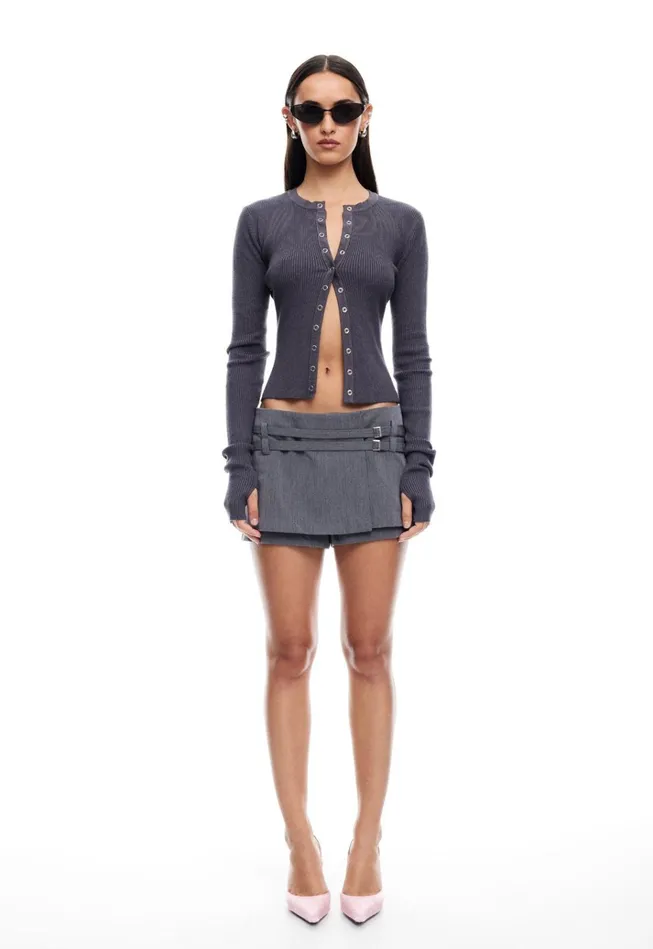 Women Lioness Fashion Skirts DEUCE SKORT Grey Women Lioness Fashion Skirts DEUCE SKORT Grey
