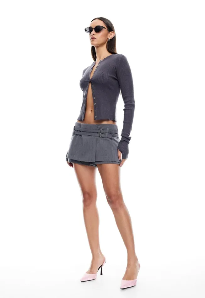 Women Lioness Fashion Skirts DEUCE SKORT Grey Women Lioness Fashion Skirts DEUCE SKORT Grey