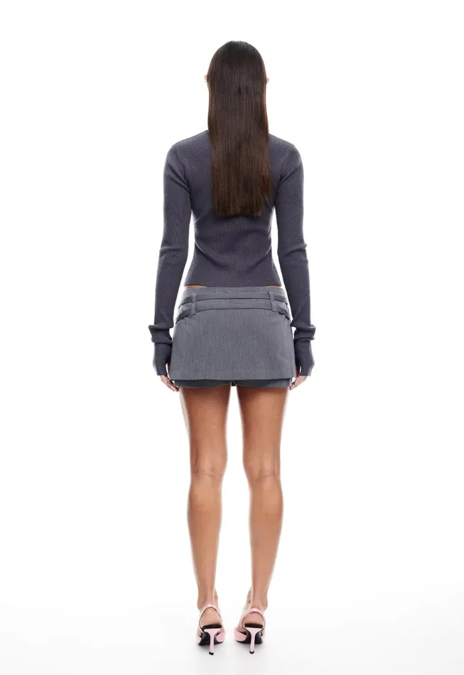 Women Lioness Fashion Skirts DEUCE SKORT Grey Women Lioness Fashion Skirts DEUCE SKORT Grey
