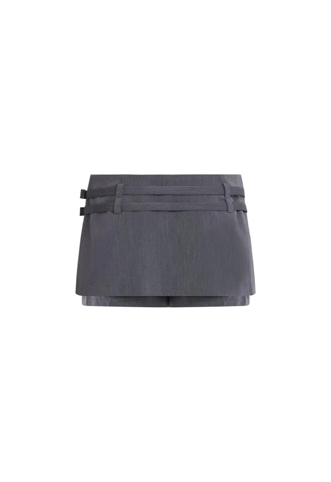 Women Lioness Fashion Skirts DEUCE SKORT Grey Women Lioness Fashion Skirts DEUCE SKORT Grey