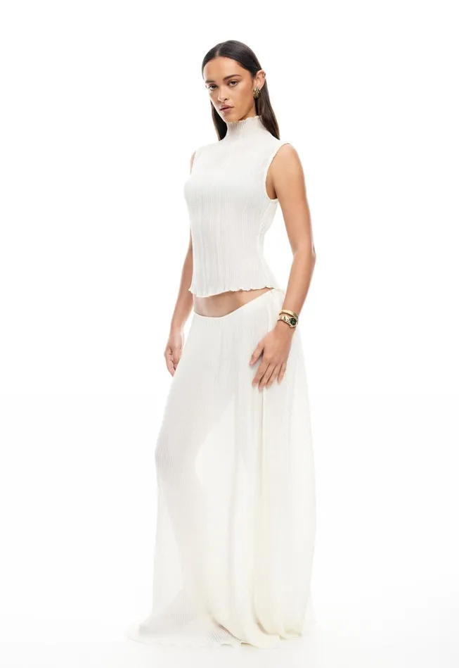 Women Lioness Fashion Skirts FORD MAXI Ivory Women Lioness Fashion Skirts FORD MAXI Ivory