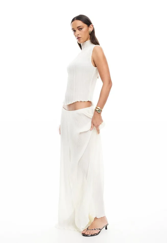 Women Lioness Fashion Skirts FORD MAXI Ivory Women Lioness Fashion Skirts FORD MAXI Ivory