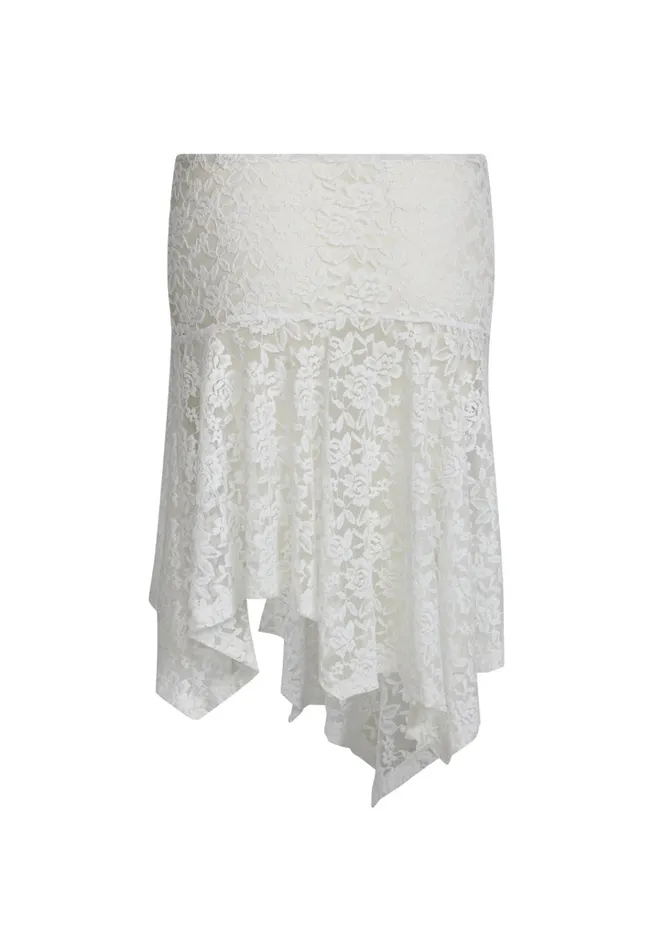 Women Lioness Fashion Skirts HAMPTONS MIDI SKIRT Porcelain Women Lioness Fashion Skirts HAMPTONS MIDI SKIRT Porcelain