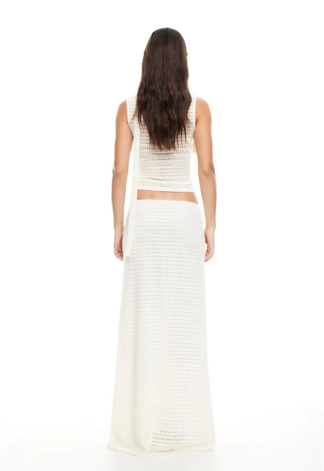 Women Lioness Fashion Skirts IN YOUR DREAMS MAXI SKIRT Beige Women Lioness Fashion Skirts IN YOUR DREAMS MAXI SKIRT Beige