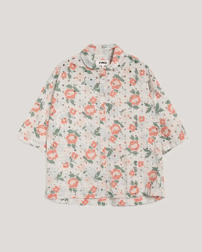 Women Marianne Short Sleeve Shirt Multi YMC Shirts