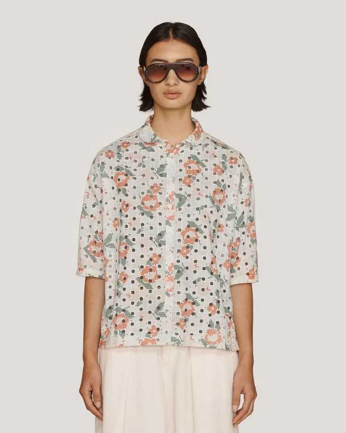Women Marianne Short Sleeve Shirt Multi YMC Shirts