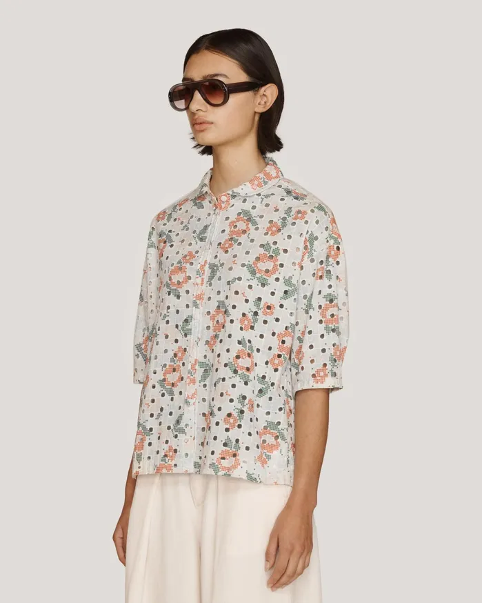 Women Marianne Short Sleeve Shirt Multi YMC Shirts