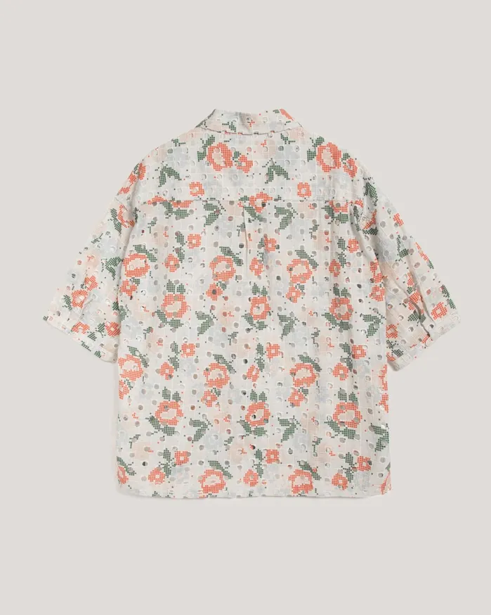 Women Marianne Short Sleeve Shirt Multi YMC Shirts