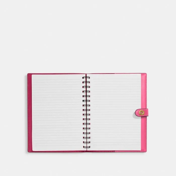 WomenMen Notebook Brassconfetti Pink Coach Tech and Travel