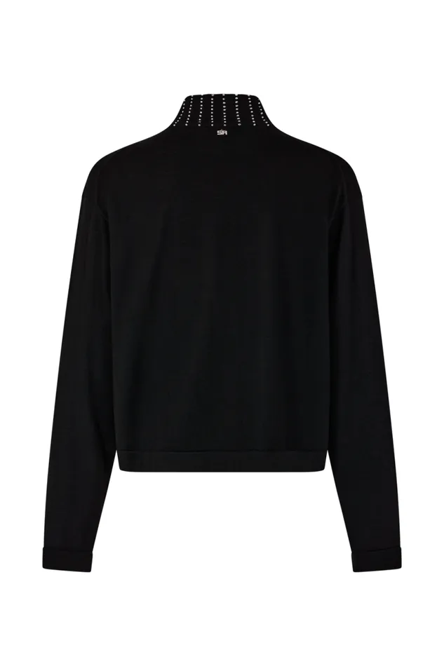 Women Merino Wool Sweater Black Black Sonia Rykiel Sweaters