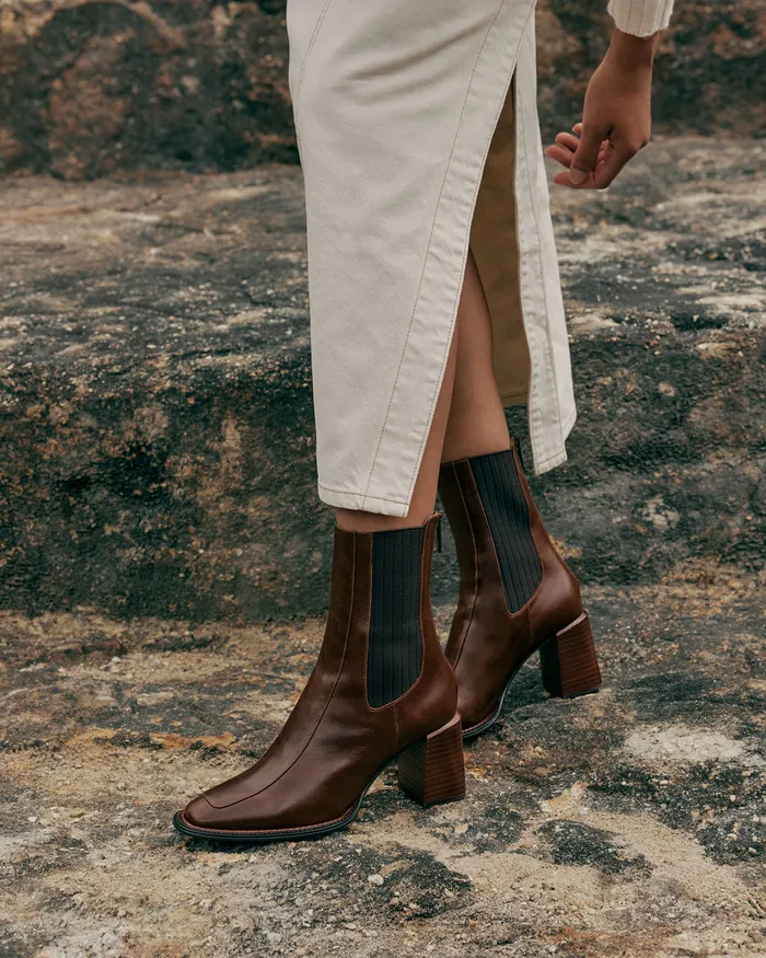 Women MID ANKLE BOOTS jomercer Devina mid ankle boots dark choc leather Women MID ANKLE BOOTS jomercer Devina mid ankle boots dark choc leather