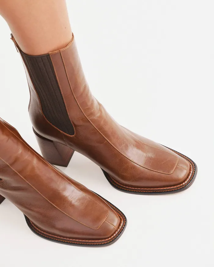 Women MID ANKLE BOOTS jomercer Devina mid ankle boots dark choc leather Women MID ANKLE BOOTS jomercer Devina mid ankle boots dark choc leather
