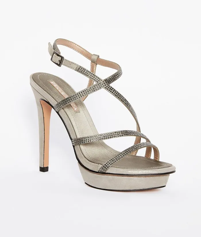 Women Olya 2 Platform 8211 Pewter Pelle Moda High Heels Women Olya 2 Platform 8211 Pewter Pelle Moda High Heels