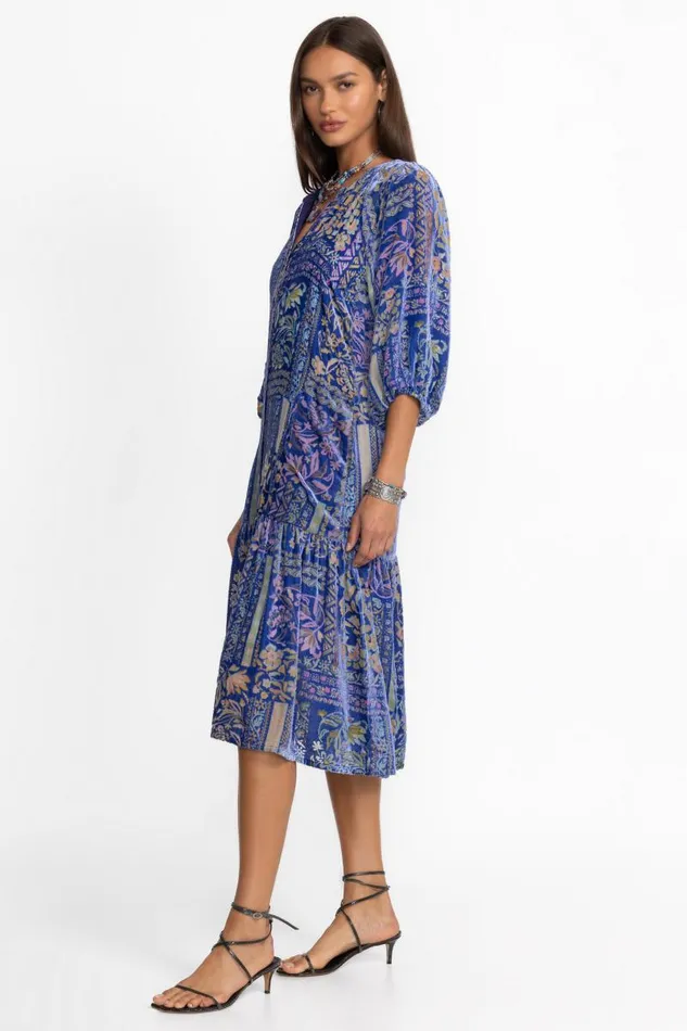 Women Petites Johnny Was YOKA BURNOUT DRESS Persephone Women Petites Johnny Was YOKA BURNOUT DRESS Persephone
