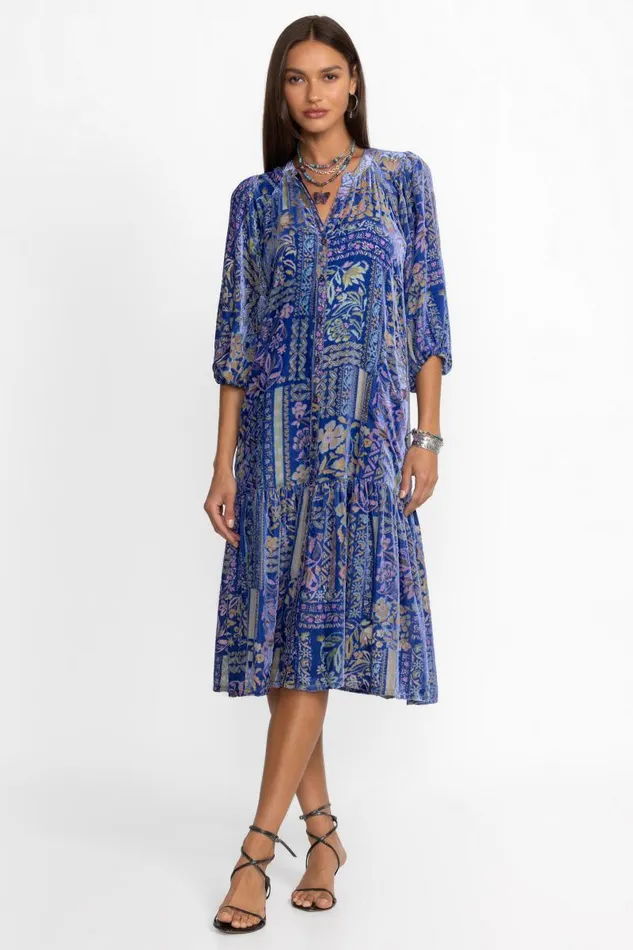 Women Petites Johnny Was YOKA BURNOUT DRESS Persephone Women Petites Johnny Was YOKA BURNOUT DRESS Persephone