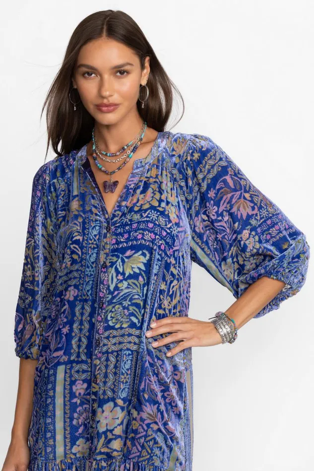 Women Petites Johnny Was YOKA BURNOUT DRESS Persephone Women Petites Johnny Was YOKA BURNOUT DRESS Persephone