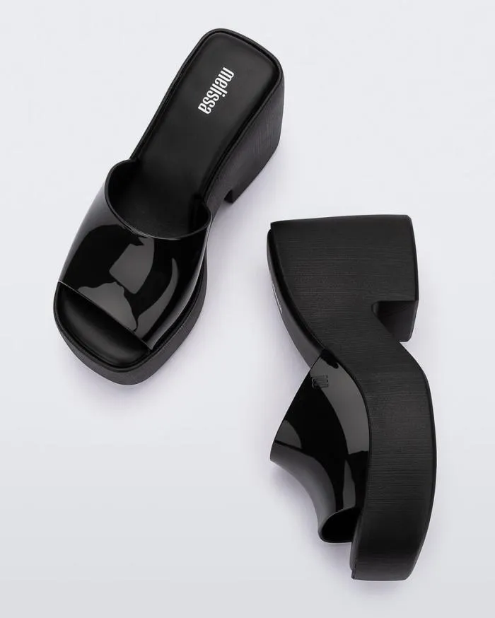 Women Posh Black Melissa Platforms