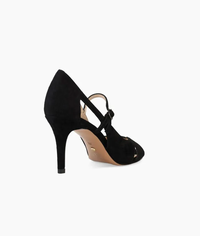 Women Rosita Mid Heel 8211 Black Pelle Moda High Heels Women Rosita Mid Heel 8211 Black Pelle Moda High Heels