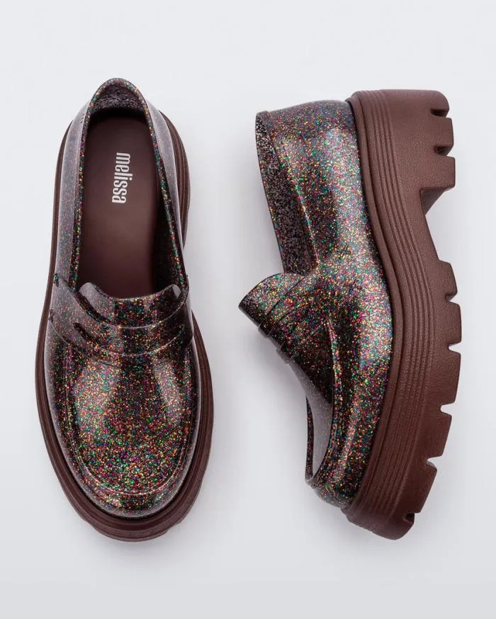 Women Royal Glitter Multicolor Melissa Platforms