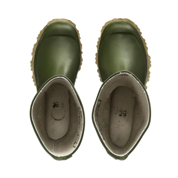 Women Rubber Boots Unisex 7077TRONCHETTO PADUS High Cut OLIVE Superga Gumboots