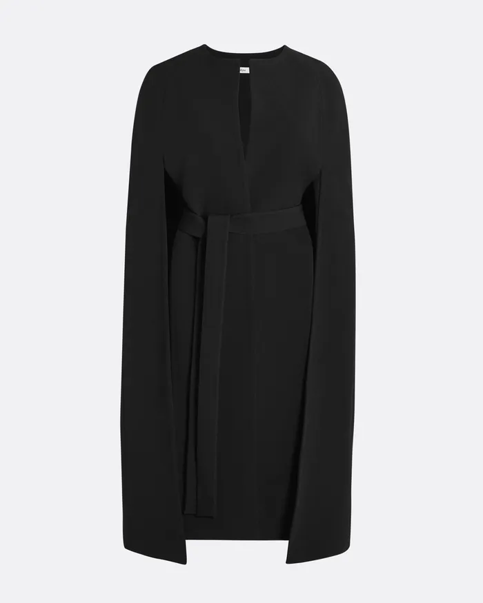 Women Safiyaa Carlota Black Coat Black Jackets and Coats