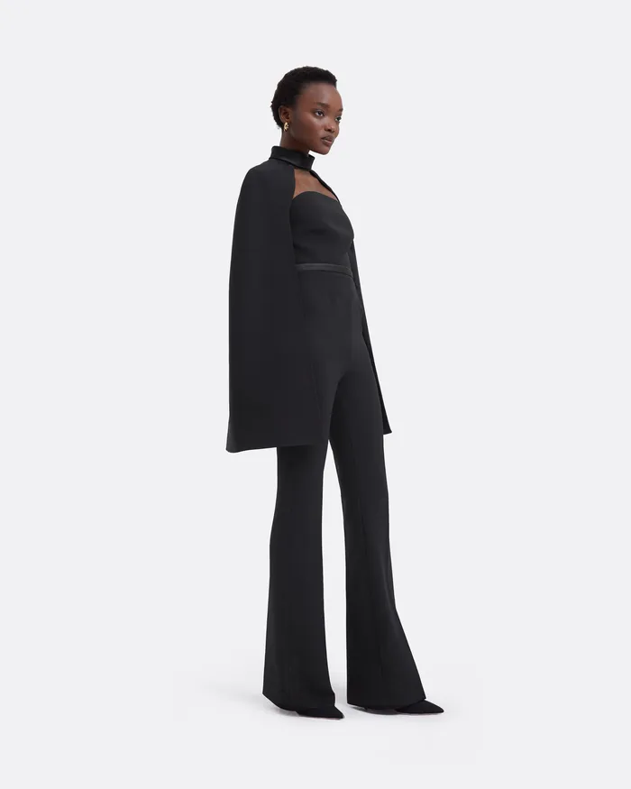 Women Safiyaa Ceres Black Harness Black Capes and Harnesses