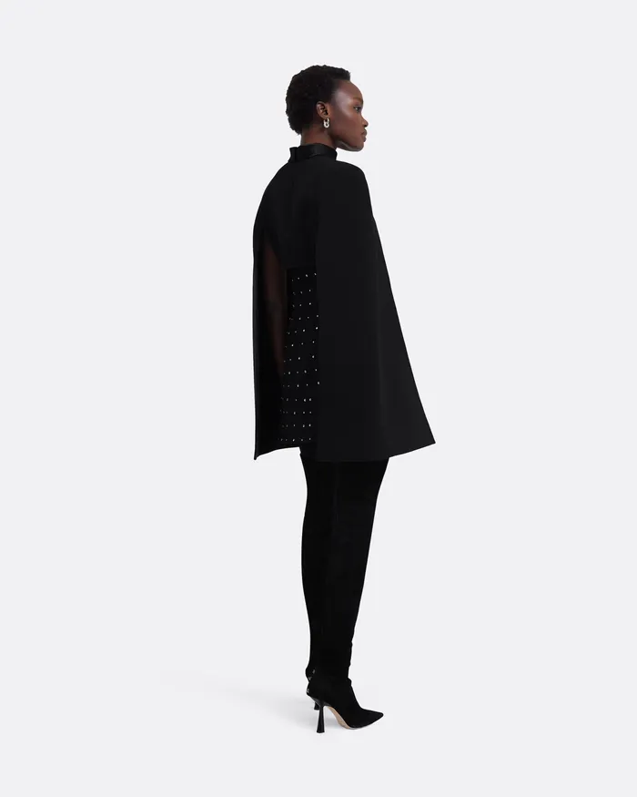 Women Safiyaa Ceres Black Harness Black Capes and Harnesses