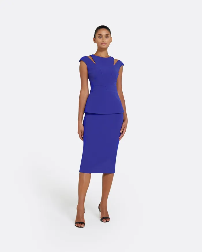 Women Safiyaa Hokoku Azure Blue Skirt Azure Blue Skirts