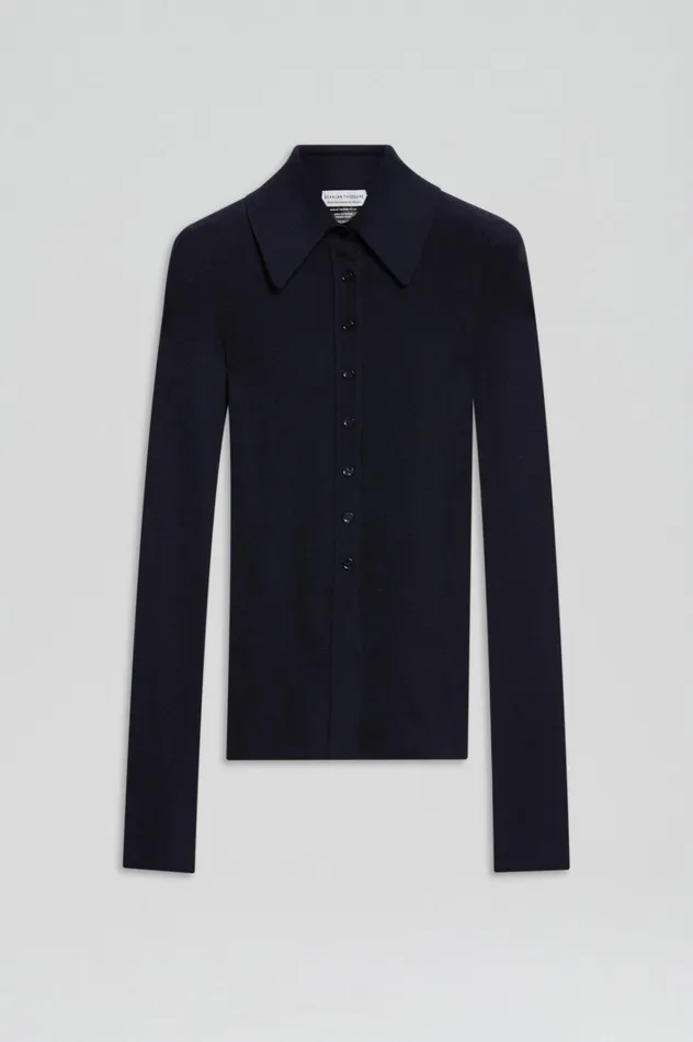 Women Scanlan Theodore Babywool BABYWOOL CARDIGAN Navy All Women Scanlan Theodore Babywool BABYWOOL CARDIGAN Navy All