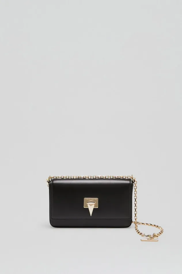 Women Scanlan Theodore Bags TRIANGLE SLIM BAG Black