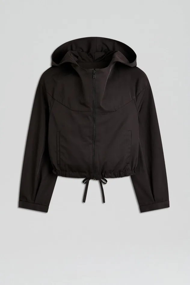Women Scanlan Theodore Jackets TECH BOMBER Black Women Scanlan Theodore Jackets TECH BOMBER Black