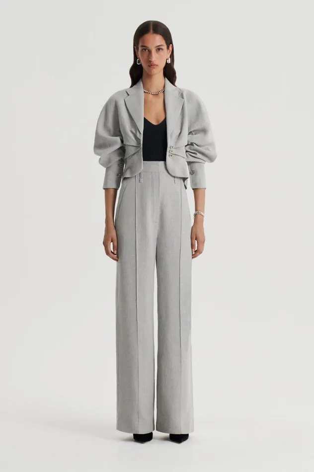 Women Scanlan Theodore Knitwear CASHMERE CAMISOLE Charcoal